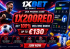 1xBet Promo Code: 1X200DAY – 100% Bonus Up to €130