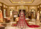 Designer Seema Gujral Bridal Lehenga Silk Threads