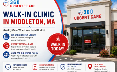 Convenient Walk-In Clinic Serving Middleton, MA