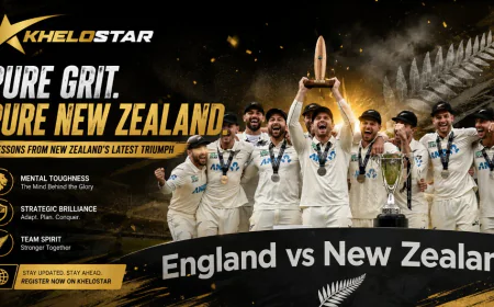 Sticking to the Plan: The Art of Composure in International Cricket