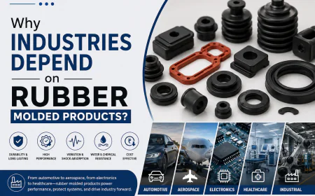 Why Industries Depend on Rubber Molded Products?