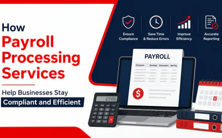 How Payroll Processing Services Help Businesses Stay Compliant and Efficient