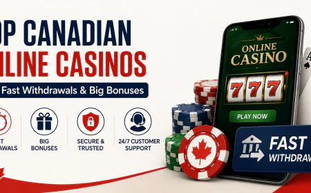 Top Canadian Online Casinos with Fast Withdrawals and Big Bonuses