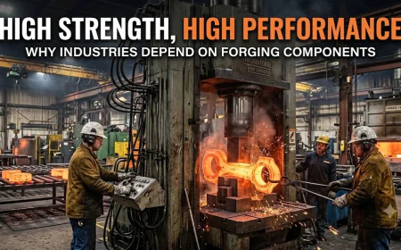 High Strength, High Performance: Why Industries Depend on Forging Components