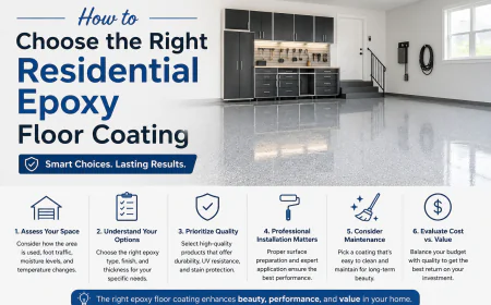 How to Choose the Right Residential Epoxy Floor Coating