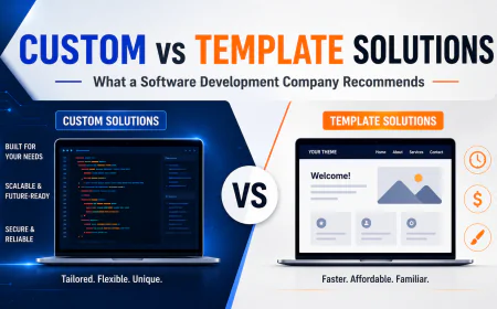 Custom vs Template Solutions: What a Software Development Company Recommends
