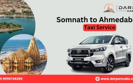 Book a Trusted Somnath to Ahmedabad Taxi Service