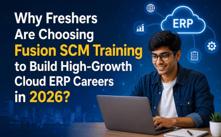 Why Freshers Are Choosing Fusion SCM Training to Build High-Growth Cloud ERP Careers in 2026?