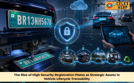 The Rise of High Security Registration Plates as Strategic Assets in Vehicle Lifecycle Traceability