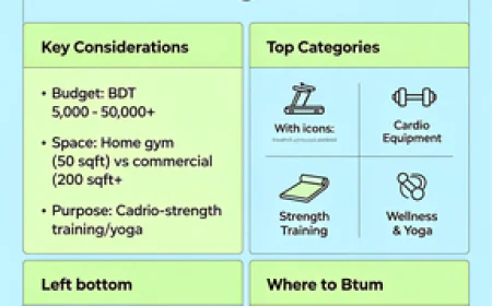 Complete Fitness, Sports & Wellness Equipment Buying Guide in Bangladesh