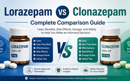 Lorazepam vs Clonazepam: A Comparison