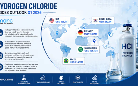 Hydrogen Chloride Prices, Latest Trend, Demand, Index & Uses Q1 2026