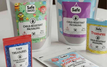 Custom Child-Resistant Mylar Bags for Safe Product Storage
