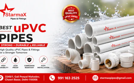 Why Choose the Best uPVC Pipes for Your Plumbing Needs? | Starmax