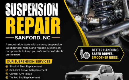 Expert Suspension Repair in Sanford, NC: What Every Driver Should Know