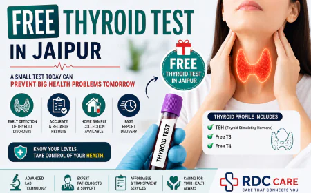 Free Thyroid Test in Jaipur: A Smart Step Towards Better Hormonal Health in 2026