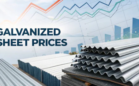 Galvanized Steel Prices Index Analysis with Quarterly Trend and Forecast Prices Chart