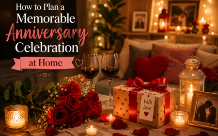 How to Plan a Memorable Anniversary Celebration at Home