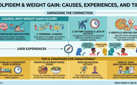 Zolpidem Weight Gain: Causes, Experiences, and Tips
