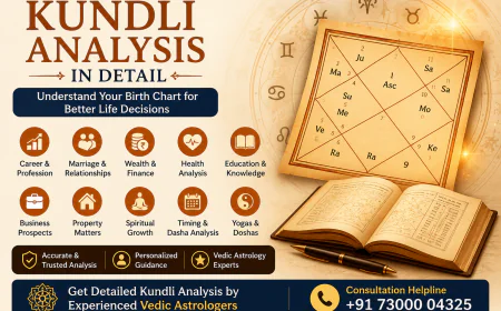 Kundli Analysis in Detail: Understand Your Birth Chart for Better Life Decisions