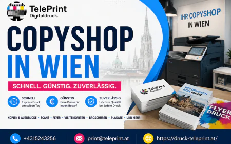 Copyshop in Wien: Schnell, günstig und zuverlässig drucken