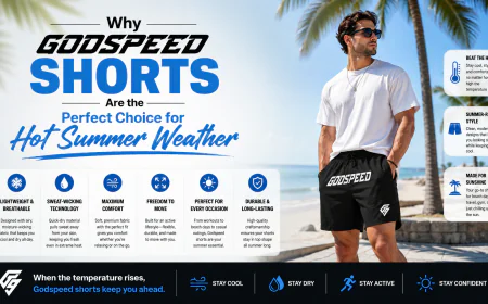 Mastering Summer Fashion with Premium Godspeed Shorts