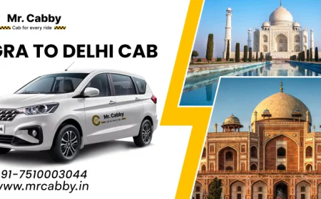 Agra to Delhi Cab 24/7 Taxi Booking with Mr Cabby