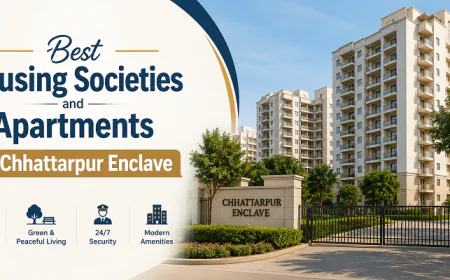 Best Housing Societies and Apartments in Chhattarpur Enclave