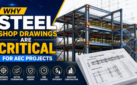 Why Steel Shop Drawings Are Critical for AEC Projects