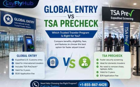 Global Entry vs TSA PreCheck: Complete Guide for Faster Airport Travel