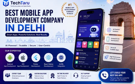 Best Mobile App Development Company in Delhi – Build Smart, Scalable & AI-Powered Apps