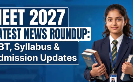 NEET 2027 Latest News Roundup: CBT, Syllabus & Admission Updates
