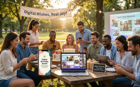 Why Online Birthday Cards Are Changing the Way We Celebrate in the Digital Age