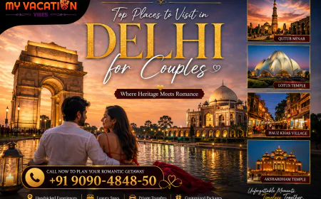 Top Places to Visit in Delhi for Couples: Romantic Spots You Must Explore