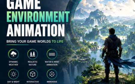 Why Every Successful Game Starts with Exceptional Game Environment Animation: