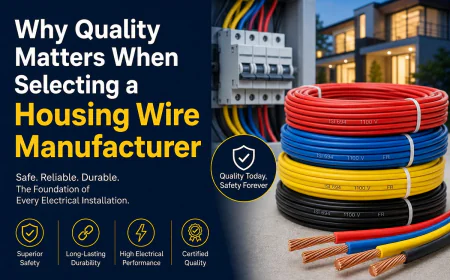 Why Quality Matters When Selecting a Housing Wire Manufacturer