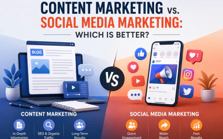Content Marketing vs. Social Media Marketing: Which Is Better?