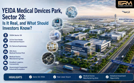 YEIDA Medical Devices Park, Sector 28: Is It Real, and What Should Investors Know?