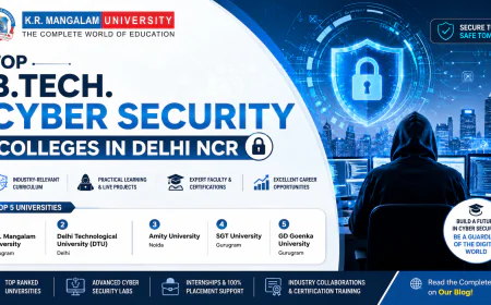 Top B.Tech. Cyber Security Colleges in Delhi NCR (2026)