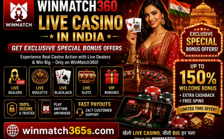 Winmatch360 Live Casino India: Exclusive Bonus Offers Unlocked