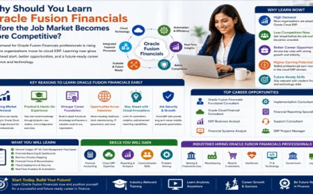 Why Should You Learn Oracle Fusion Financials Before the Job Market Becomes More Competitive?