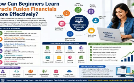 How Can Beginners Learn Oracle Fusion Financials More Effectively?