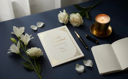 How to Prepare and Print a Meaningful Funeral Program at Home
