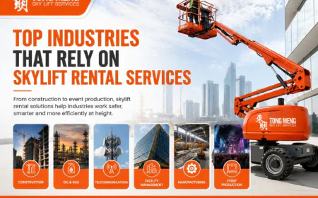 Top Industries That Rely on Skylift Rental Services