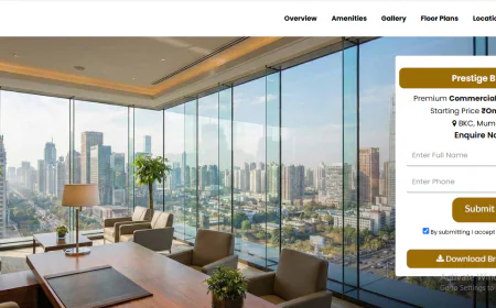 Prestige BKC | New Launch Commercial Space Mumbai