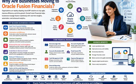 Why Are Businesses Moving to Oracle Fusion Financials?