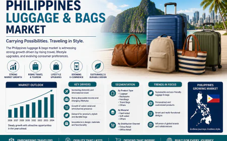 Philippines Luggage & Bags Market: How Tourism Boom Is Fuelling a Travel Accessories Revolution
