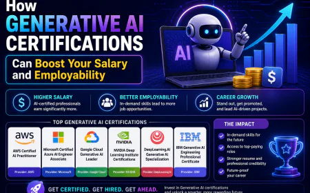 How Generative AI Certifications Can Boost Your Salary and Employability