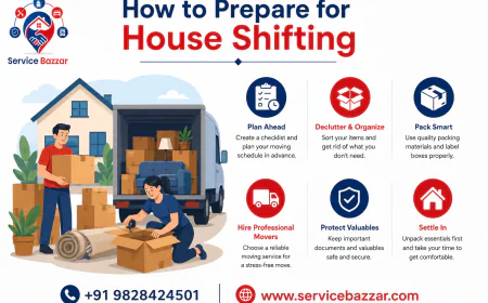 How to Prepare for House Shifting