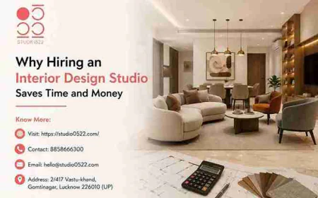 Why Hiring an Interior Design Studio Saves Time and Money